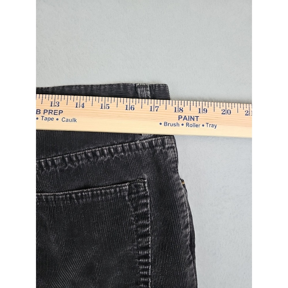 GAP Corduroy Pants Men's 35x29 Black Straight Fit Vintage Y2K Grunge Skater - Picture 6 of 7
